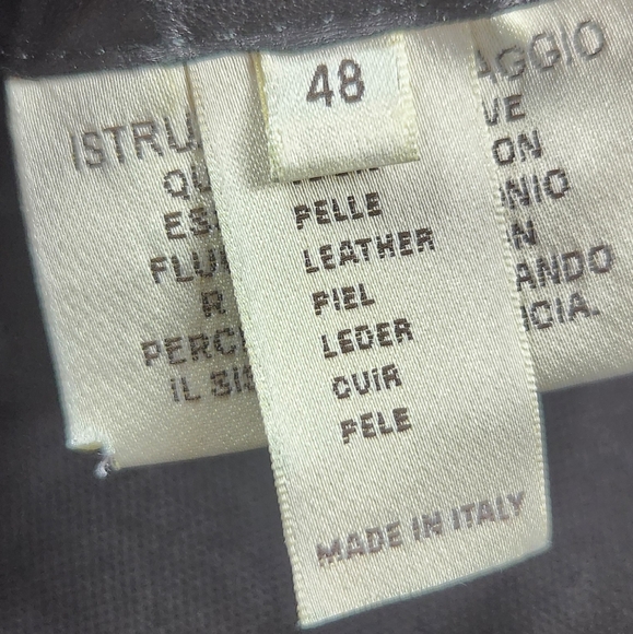 Kiton split leather jacket - Picture 3 of 13